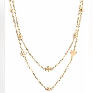 Tory Burch Kira Layered Necklace‎